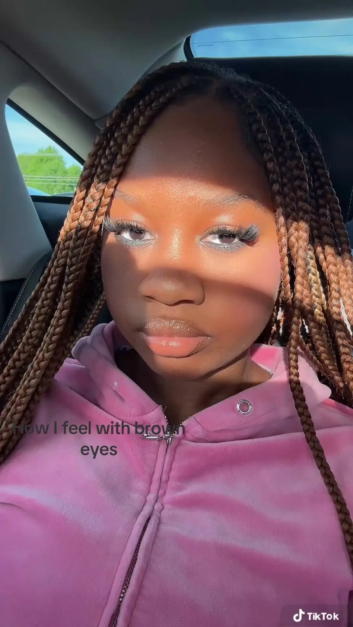 Green eyes just speaks to me 😫|| #fyp #kourtniigrwm #eyecontacts #greeneyes #vi