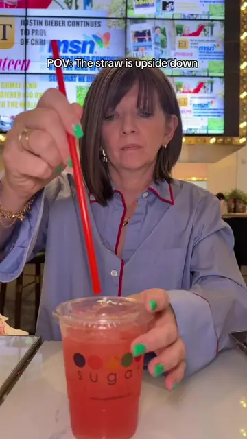 Had to make sure I got every last drop of that Sugar Factory strawberry lemonade
