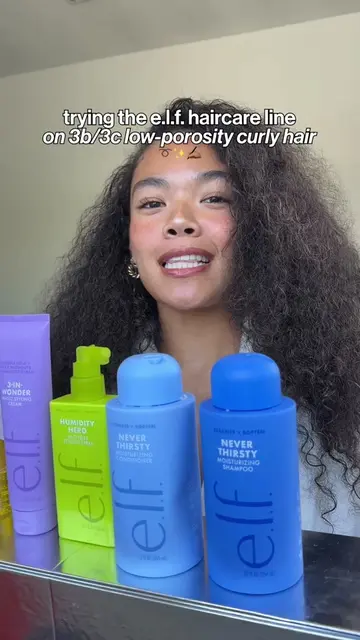testing (and comparing!) the ENTIRE line on curly hair so you know what to expec
