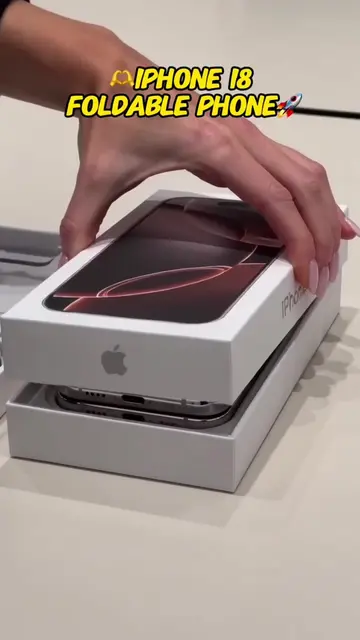 iPhone 18 Foldable phone#fyp #new #iphone #iphone18 #viral 