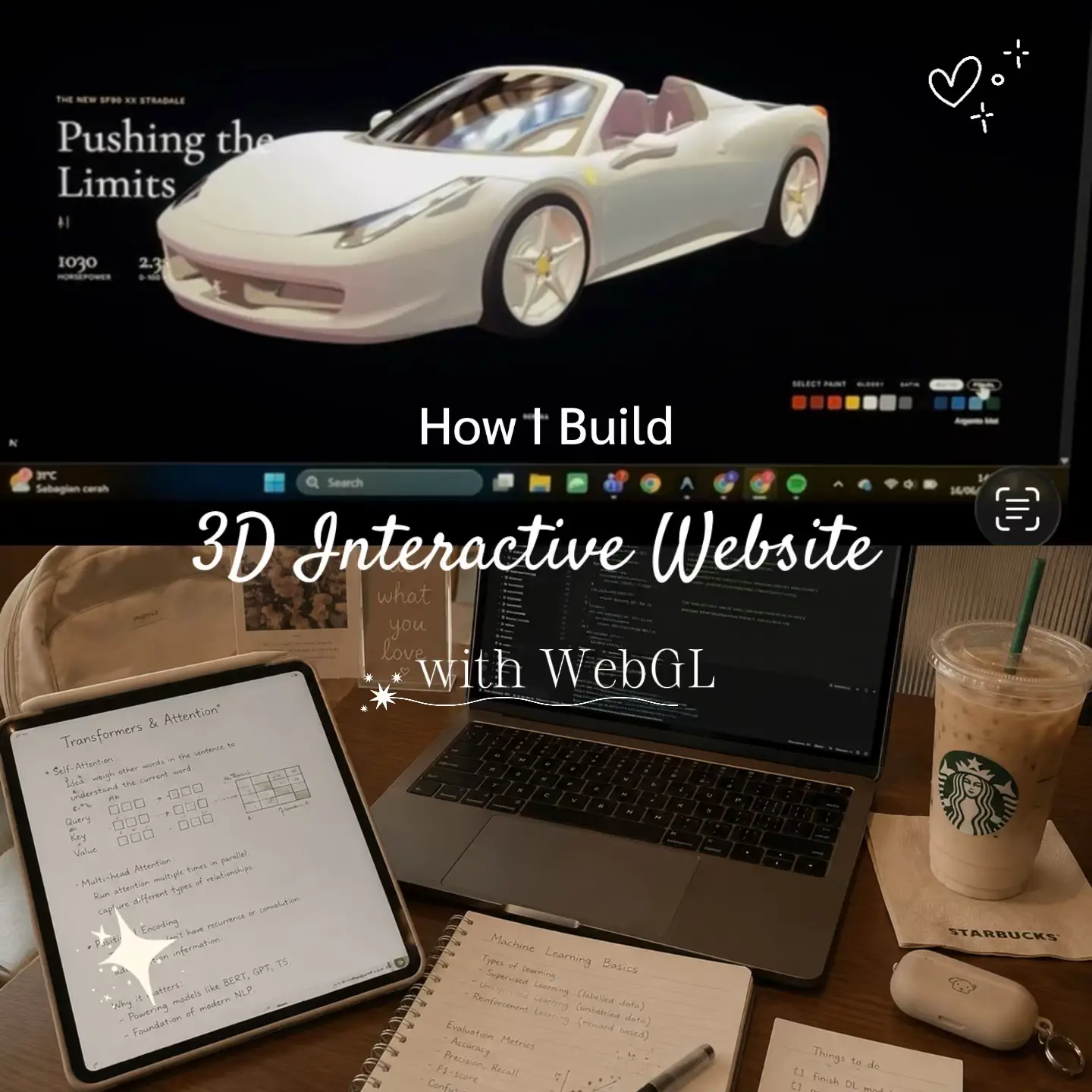 Building an interactive 3D website workflow using WebGL, Three.js, and Antigravi