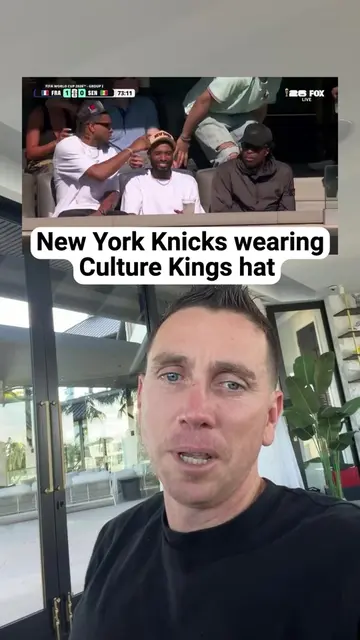 Mikal Bridges from the New York Knicks got asked where he got his hat. His answe