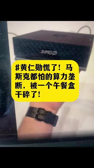 黃仁勳慌啦，馬斯克都怕的算力壟斷，被一個午餐盒干碎了##ai##ai算力#fyp##Agent##英伟达