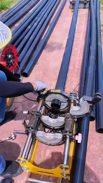 Strong, durable, built to last 💪 HDPE pipes for water systems you can trust wor