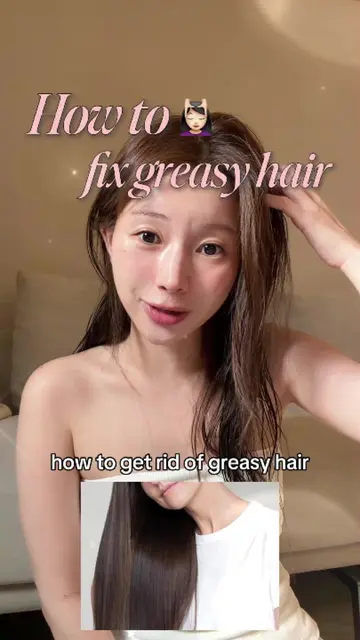 How to fix greasy hair  #koreanhaircare #haircare #greasyhair #kbeauty #hair 
