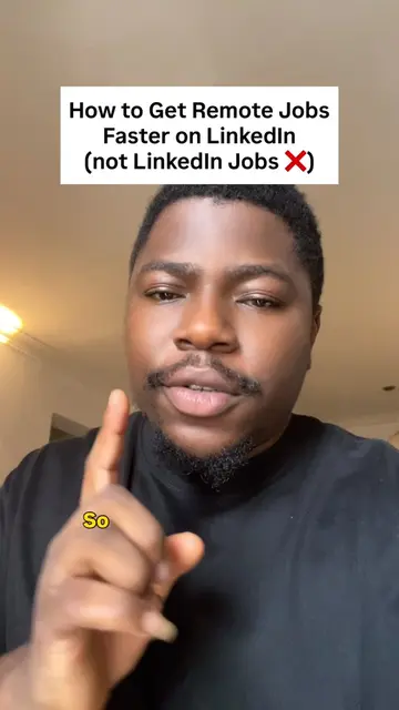 How to get remote jobs faster on LinkedIn. #remotejob #remotejobs #linkedintips 