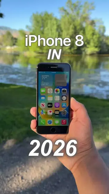 I Tried to use this 9 YEAR OLD iPhone 8 in 2026! #iphone8 #iphone #retrotech #ol