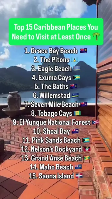 How many of these bucketlist Caribbean destinations have you been to? 🏝️ Commen