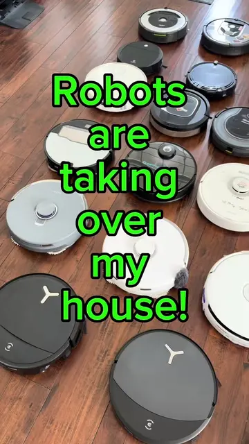 There’s a robot for that  #robotvaccuum #robotstakingover #vacuumcleaner #robotl