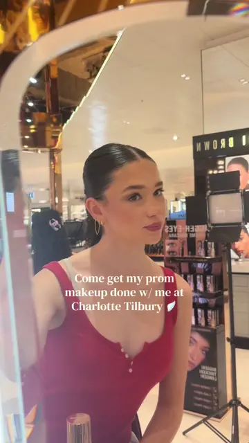 ITS PROM DAY!! @Charlotte Tilbury #fyp #prommakeup #prom #grwm #charlottetilbury