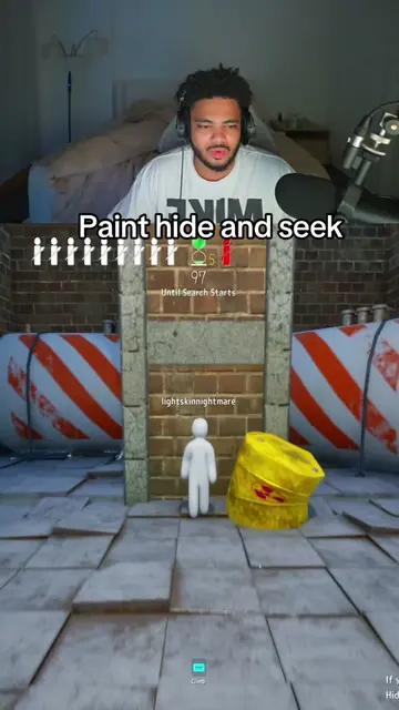 Paint hide and seek #gaming