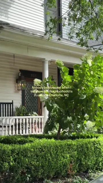 When in Charlotte, visit fourth ward! The cutest neighborhood to walk around ☀️�