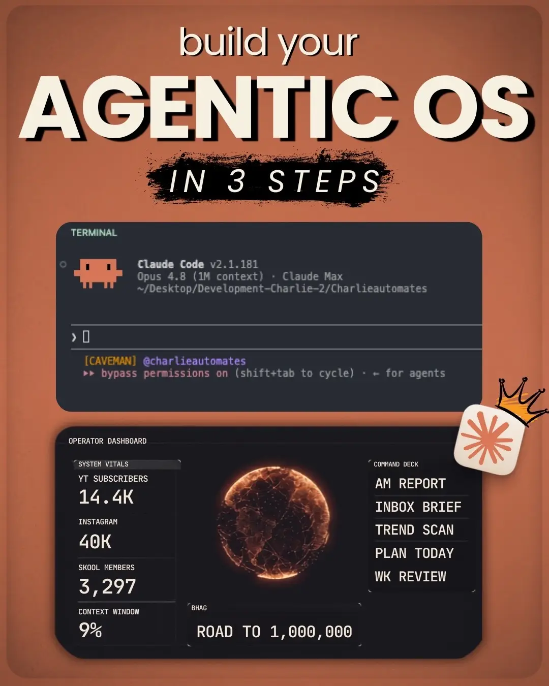 Comment "OS" for the full Agentic OS build playbook Your AI forgets everything t