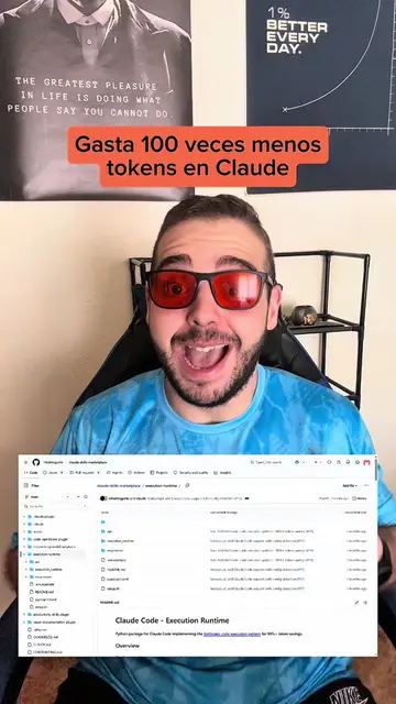 👇 Cómo instalar el sistema para ahorrar tokens en Claude Code. Este sistema uti