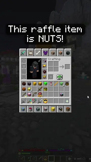 This raffle item is WILD! #hypixel #skytok #hypixelskyblock #skyblock #fyp 