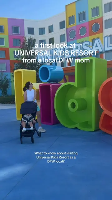 what to know about visiting @Universal Kids Resort as a DFW local 🎢  #universal