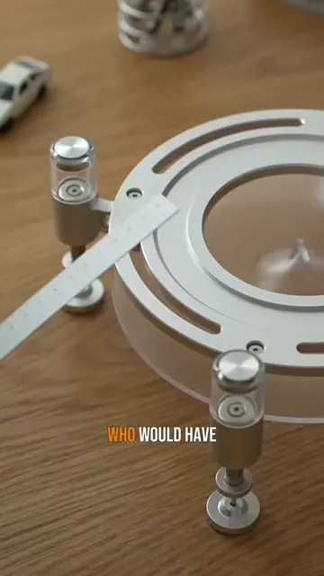 The moment you place it on, the noise seems to fade away. With magnetic levitati
