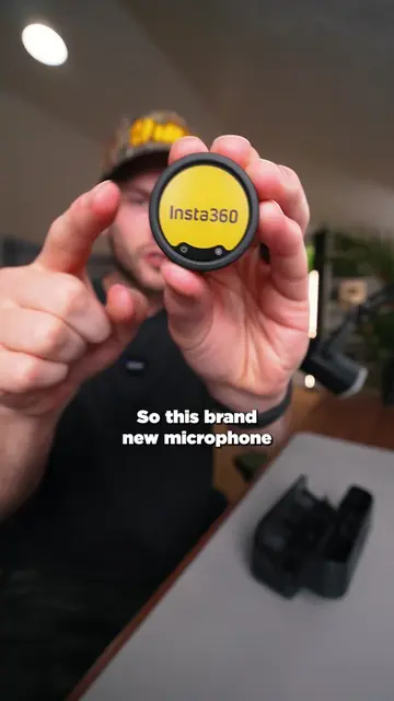 This might be one of the most unique wireless mics we’ve tested 👀🎙️ The Insta3