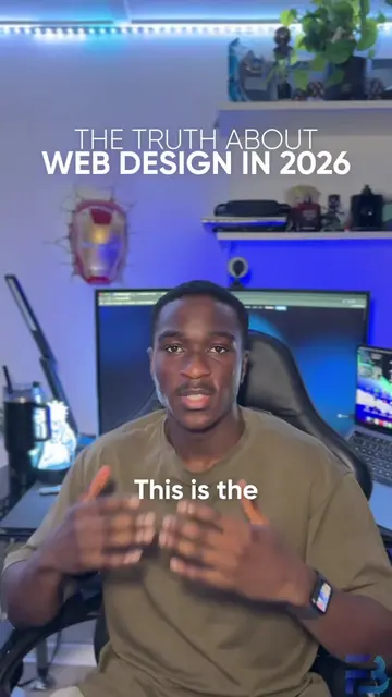 The truth about web design in 2026 #webdesigner #webdeveloper #webdesigntips #fy
