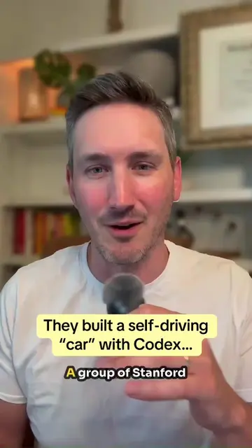 Stanford students built a self-driving car out of a golf cart, and they did the 