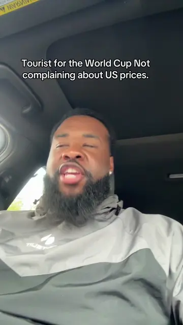 Foreigners enjoying the United States for the World Cup. And not complaining abo