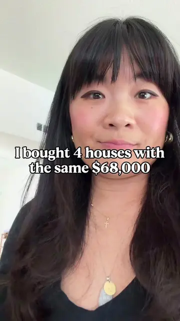 Most people use $68,000 as part of the down payment on one house. I used $68,000