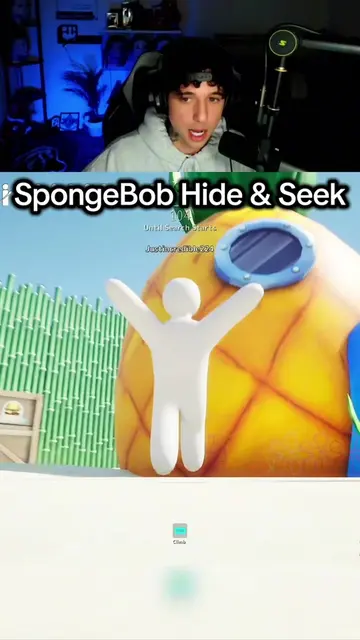 SpongeBob Hide & Seek #gaming #gamingmemes 