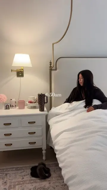 Asmr timestamped productive am morning routine vlog! 🤍 #morningroutine #product