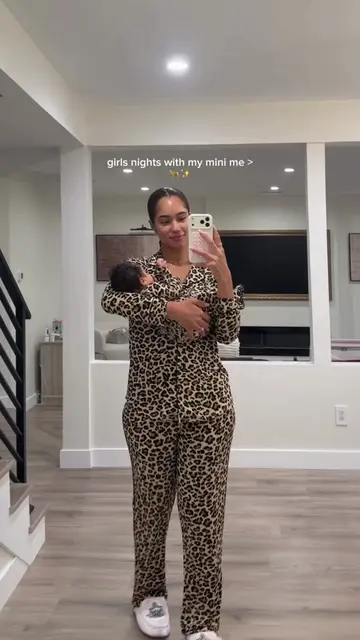 Girl therapy with my mini me 🥰🐆✨ Linked in my LTK/ShopMy 🎀 In our cute mommy 