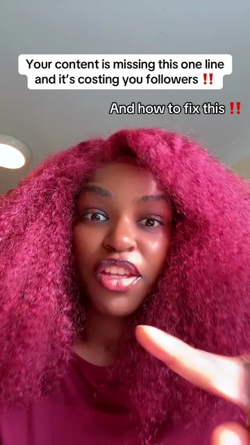 If your content is getting views but not followers you are missing this one line
