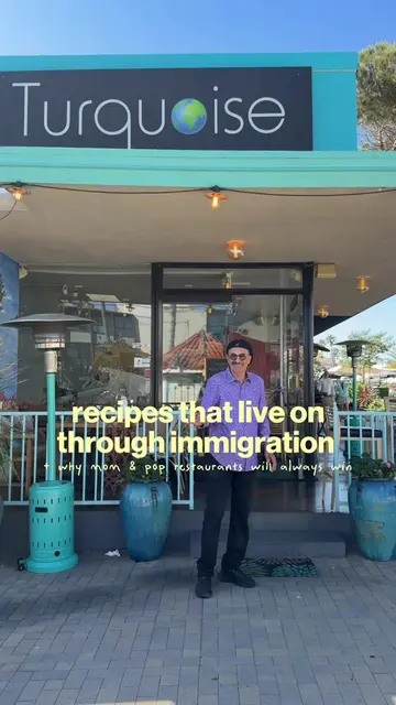 my dad left Iran in 1978 - here’s his story 🩵  📍Turquoise: 1735 S. Catalina Av