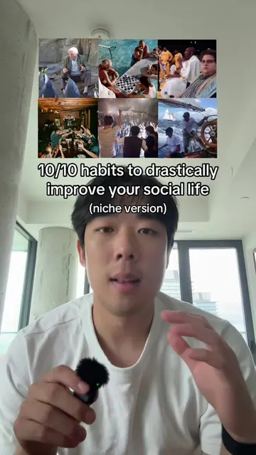 10/10 habits that will drastically improve your social life but they get progres