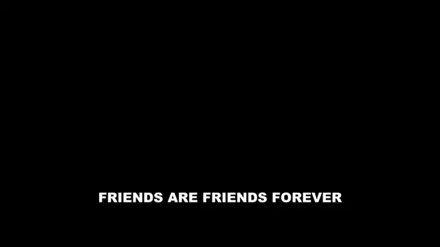 I love seeing music bringing friends together!  "And friends are friends forever