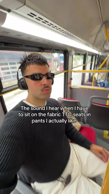 Can we just switch to plastic seats already #torontolife #toronto #ttc 