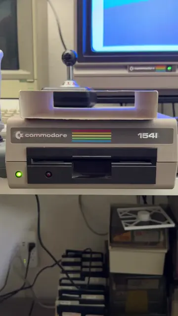 Loaded up Platoon on a real Commodore 64 from the original floppy. The 1541 driv