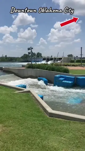 RIVERSPORT OKC ACROSS DOWNTOWN OKLAHOMA CITY 🛶🚣‍♀️🏄‍♂️🎿🏂 Some things to do 