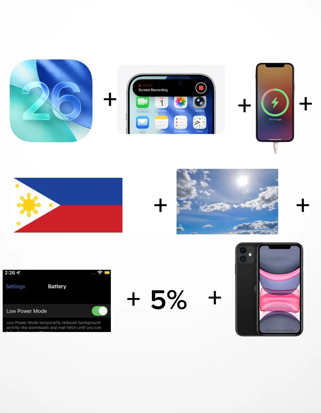and playing a heavy game too, very relatable#iphone11#iphone#apple#ios26#phone