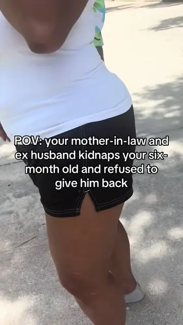 I just got bailed out😭. My ex-husband asked to take our six-month-old son for a