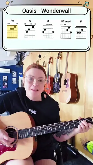 Wonderwall in A minor 🎸 I changed the key from the original because it suits my