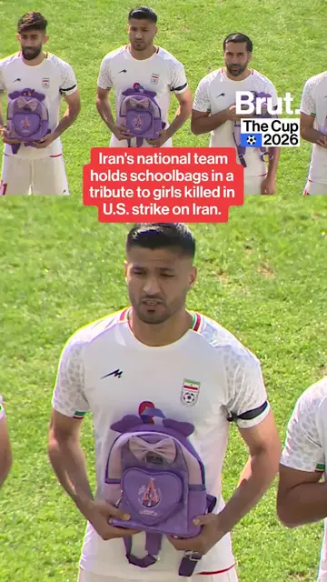 Iran’s national soccer team honored schoolgirls killed in a strike on an element