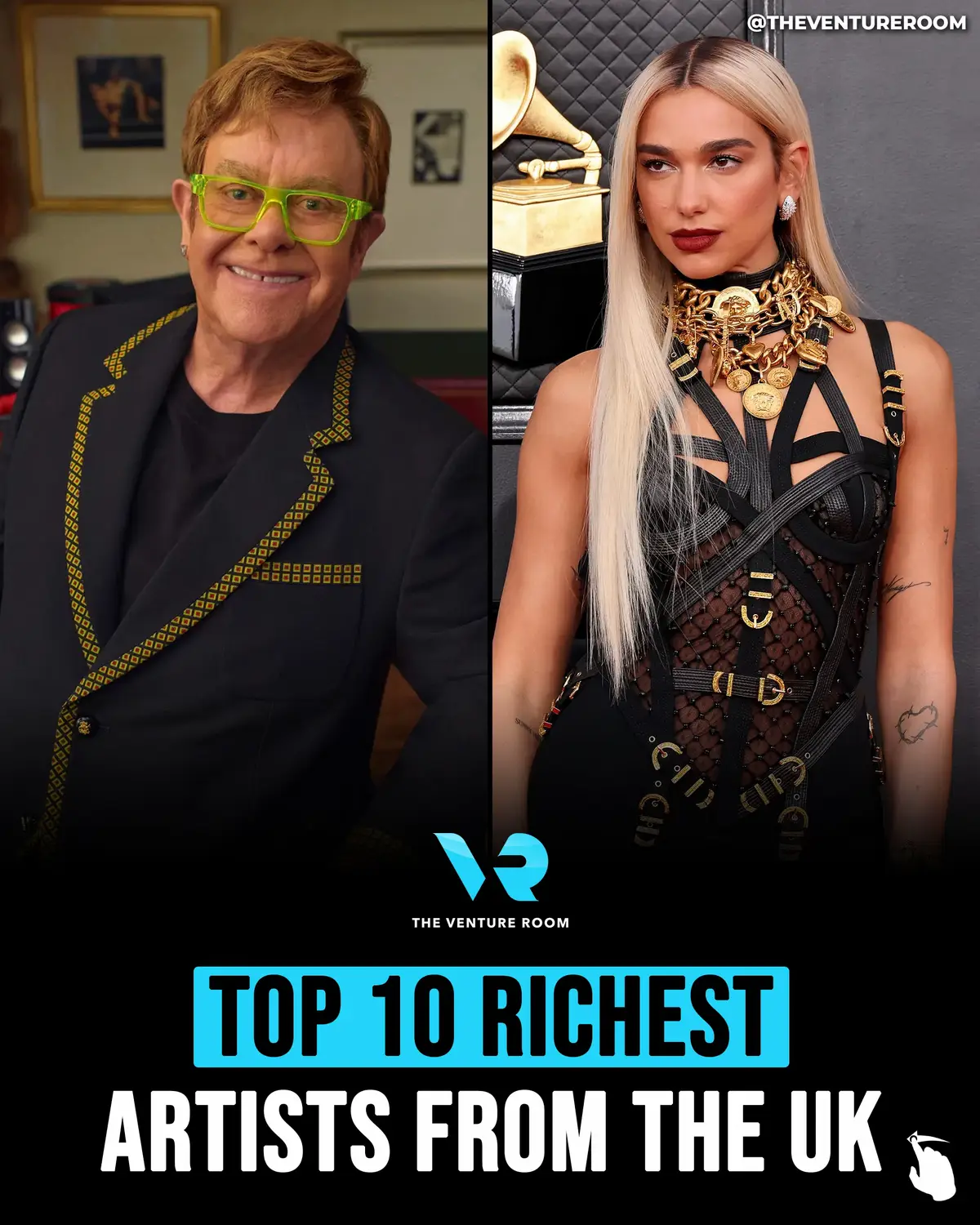 The music business pays well, but only a select few reach this level of wealth. 