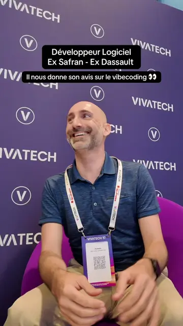 J’ai pu échanger avec Yann à la VivaTech, ex ingénieur en meca, qui a travaillé 