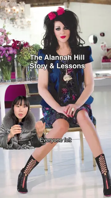 Let's talk about the Alannah Hill story and lessons. You are your biggest asset!