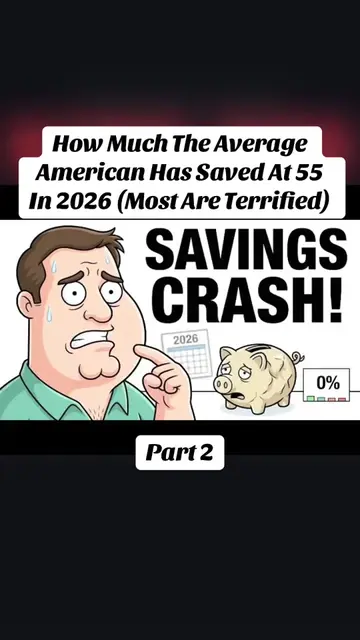 P.2 How Much The Average American Has Saved At 55 In 2026 (Most Are Terrified) #
