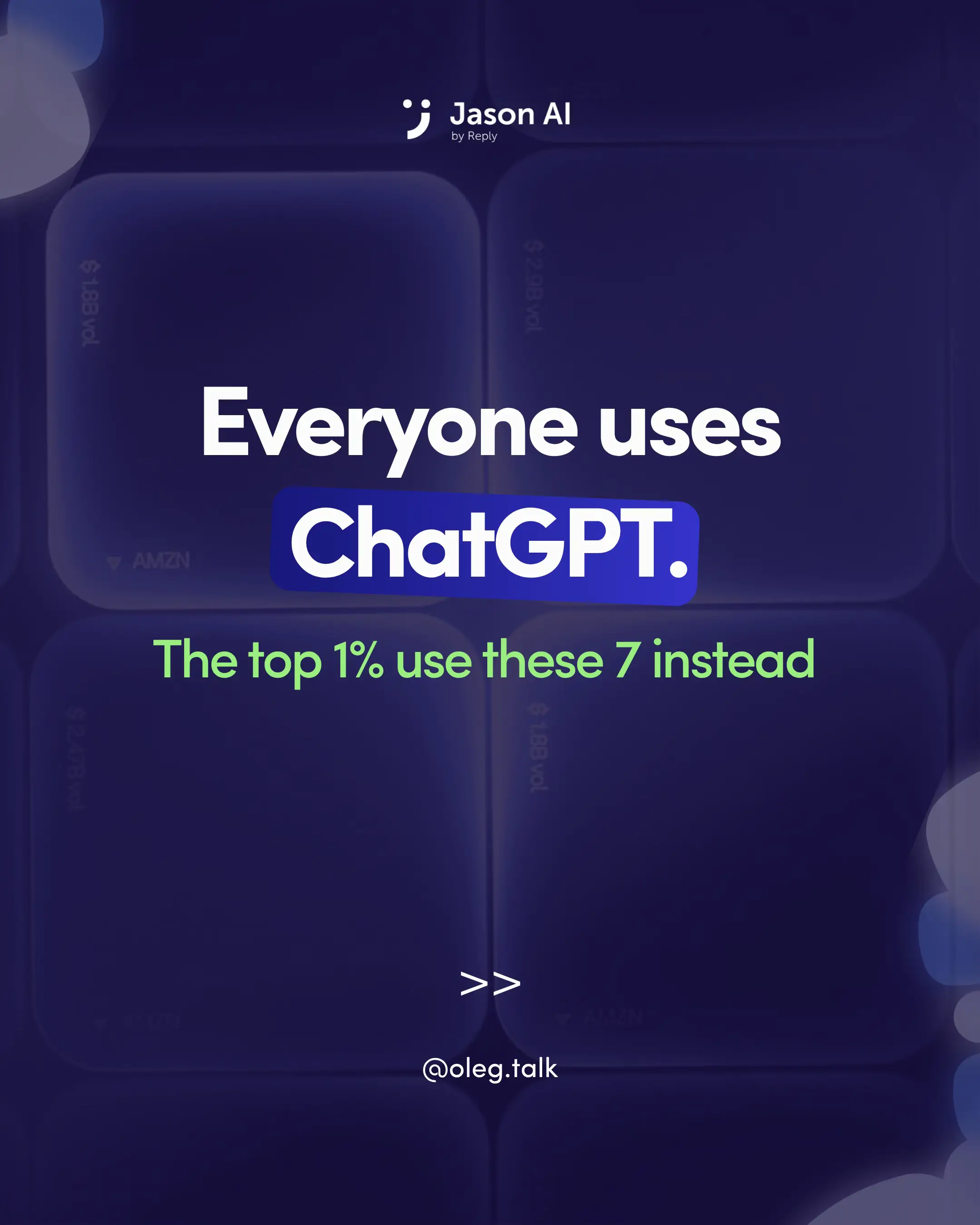 If you want to be 6 months ahead of every AI guru on this app, this is the carou