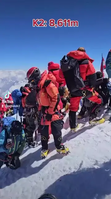 K2 Summit  #K2 #karakoram #trendingreel #viralreel 