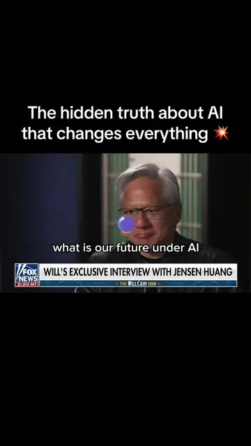 NVIDIA CEO Jensen Huang drops a massive truth bomb on the future of AI! 🚀 He ex