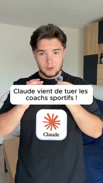 Claude vient de tuer le métier de coach sportif ! 😱 Plus besoin de payer une fo