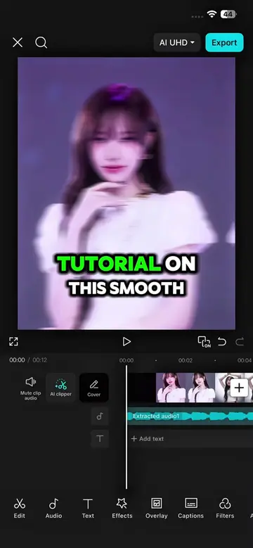 TUTORIAL SMOOTH ZOOM STYLE |FOLLOW FOR MORE #capcut #capcutpioneer #capcut_edit 