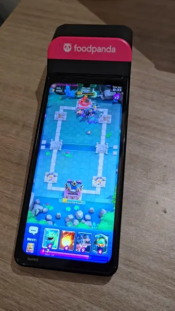 clash on a receipt printer #clashroyale #android #printer #techtok 